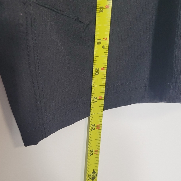 Burnside Black Men's Activewear Pockets Casual Belt Loop Shorts Size 36 - Picture 16 of 16